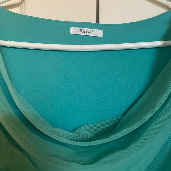 Katie green dress - Picture 3 of 4